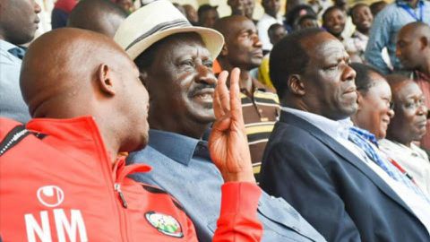 Kenya vs Ivory Coast: Raila Odinga hails Harambee Stars' heroic draw against African champions in Lilongwe