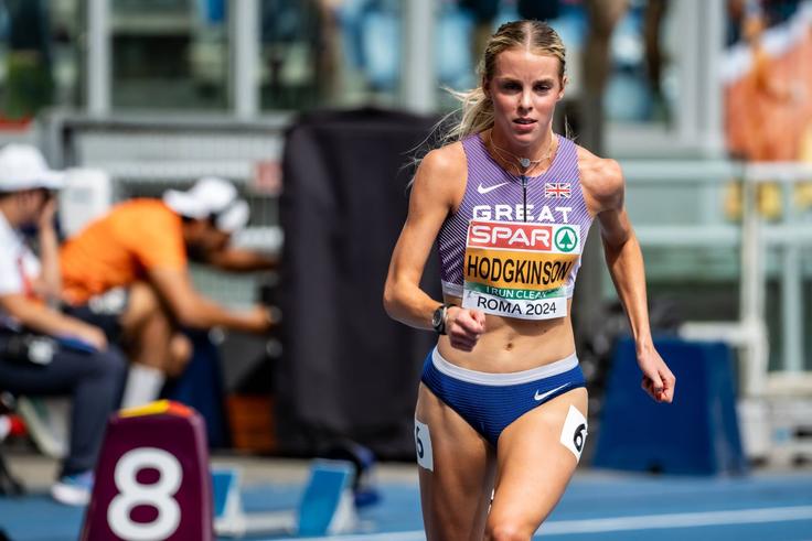 Keely Hodgkinson in the form of her life after running fastest time in European Championships 800m semi-final