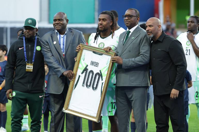 Iwobi marks 100th cap for Nigeria || Imago