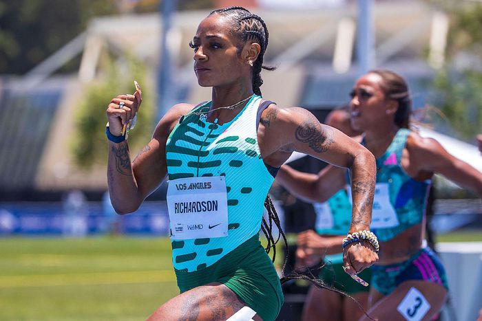 American sprinter Sha’Carri Richardson