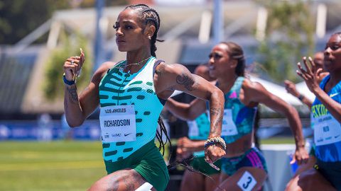 Sha'Carri Richardson explains why she removed her wig before competing at the US Track and Field Championships