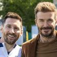 Lionel Messi and Inter Miami co-owner David Beckham