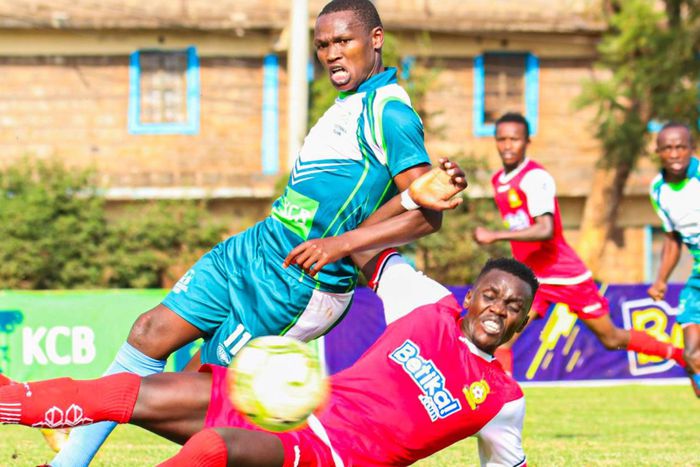 Kenya Police defender David 'Cheche' Ochieng.