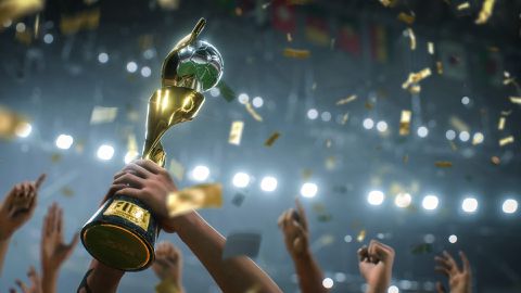 FIFA Women's World Cup Trophy on FIFA 23