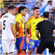 The heated clash between Uruguay and Colombia in the Copa America semis.