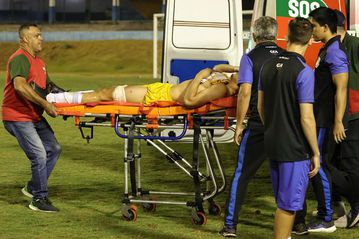 WATCH: Shocking moment as Police Officer shoots Brazilian goalkeeper during a match