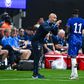 Chelsea head coach Enzo Maresca talks with midfielder Noni Madueke (11) during the friendly between Chelsea FC and Club America on July 31st, 2024 at Mercedes-Benz Stadium in Atlanta, GA. (Photo by Rich von Biberstein Icon Sportswire)