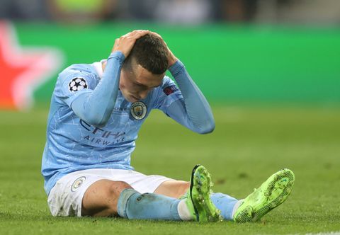 Foden sidelined by foot injury for up to four weeks