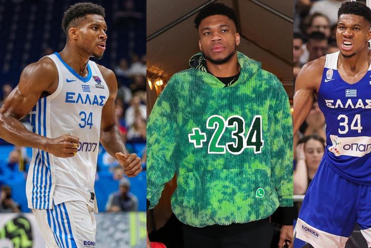 Despite being born to Nigerian parents, Giannis represents the Greece international basketball team.