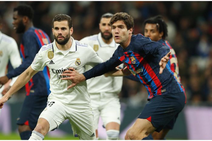 Barcelona and Real Madrid