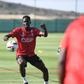 Joseph Okumu trains with Stade de Reims.