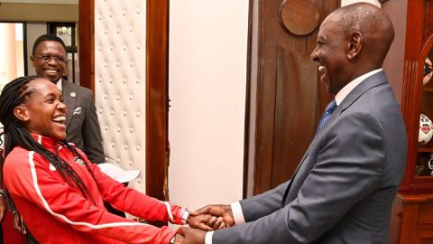Athletics Kenya president Jack Tuwei gives update on government's house reward to Faith Kipyegon