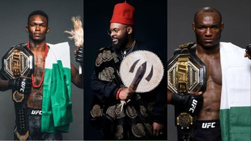 Israel Adesanya and Kamaru Usman: Falz hails Nigerian UFC stars in new hit Ndi Ike