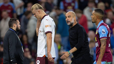 Burnley vs Man City: What Pep told Haaland in heated half-time argument