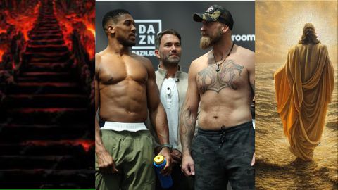 Anthony Joshua calls on God and hell ahead of Robert Helenius heavyweight showdown