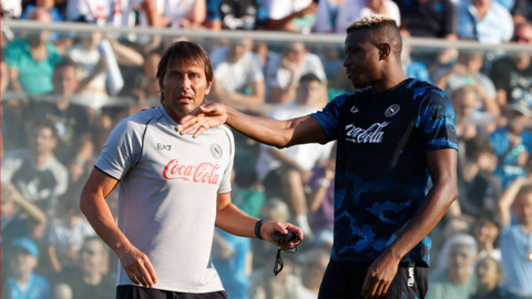 Conte reveals why players are rejecting Napoli as they prepare for Osimhen's exit