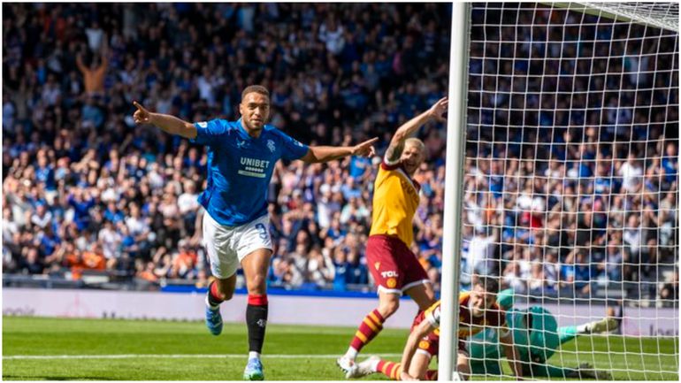 Cyriel Dessers is a man in form.