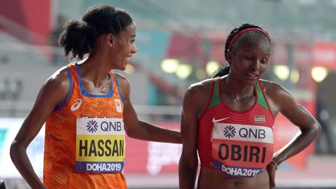 Hellen Obiri recounts the moment she knew Sifan Hassan would win Olympic marathon