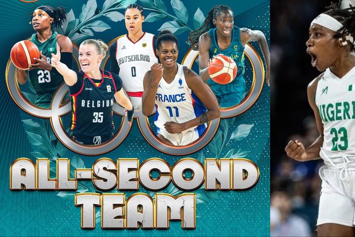 Nigeria's D'Tigress star Ezinne Kalu makes Paris 2024 Olympic 2nd team.