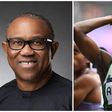 Peter Obi is not happy with the Team Nigeria out led by Tobi Amusan (left).