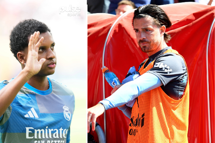 Rodrygo and Jack Grealish || Image credit: Imago