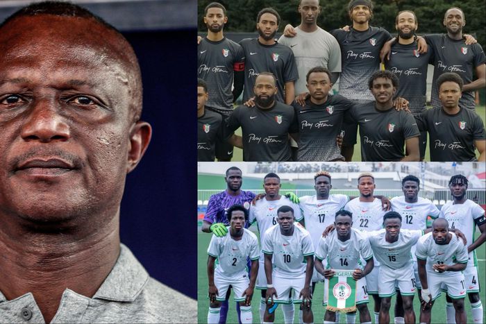 Kwesi Appiah, coach of Sudan, says he doesn't see any player as a threat ahead of facing Nigeria in the CHAN group clash.