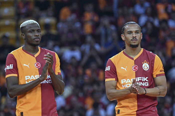 Galatasaray holds signing ceremony for Osimhen and Sane || Image credit: Imago