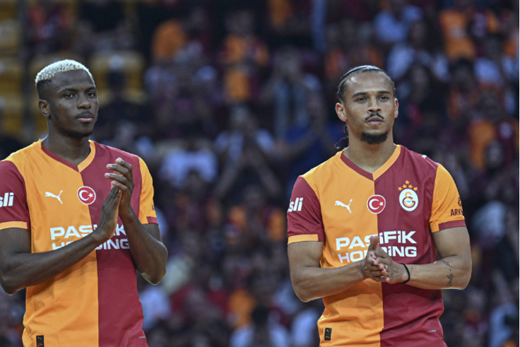 Galatasaray holds signing ceremony for Osimhen and Sane || Image credit: Imago