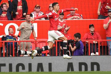 Ronaldo opens the scoring on Man Utd return