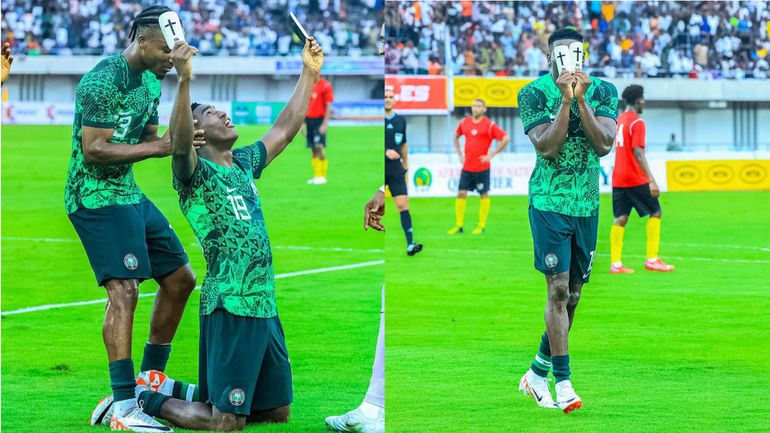 Awoniyi has been in fine form for Nottingham Forest in the Premier League and earned the starting line-up role along with Osimhen. Image Credit - Taiwo Awoniyi/Instagram