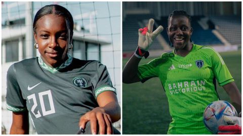 Cheat Code - Michelle Alozie in awe of Super Falcons teammate Nnadozie after heorics vs Arsenal