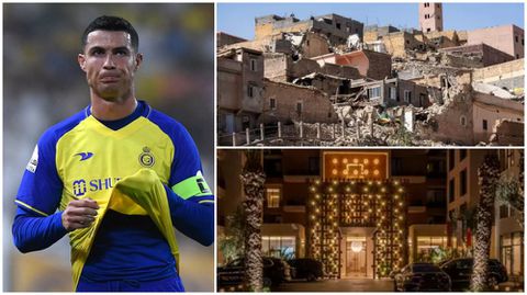 It's false information — Ronaldo's hotel denies offering free shelter to Morrocco earthquake victims