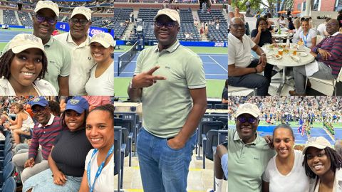 Seyi Makinde watches Coco Gauff and Novak Djokovic win: Nigerians destroy Oyo State Governor for US Open attendance