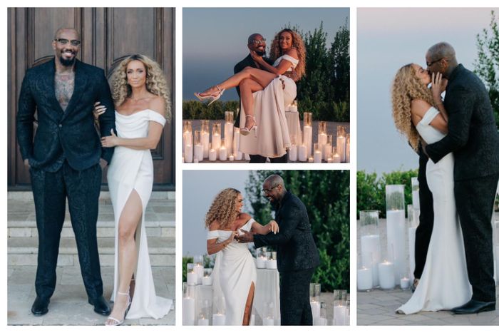 Kate Abdo ties the knot with Malik Scott