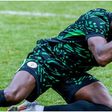 Super Eagles striker Victor Osimhen struggled with the astro turf in Rwanda