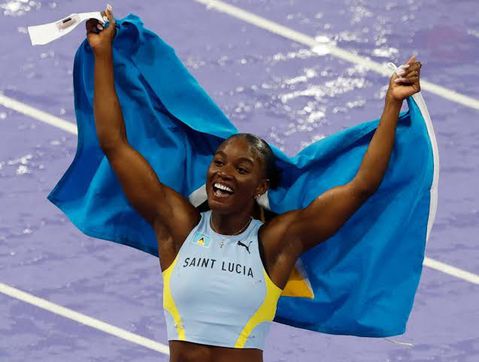 Julien Alfred: St Lucia rolls the red carpet for first-ever Olympics medalist as four-day celebrations begin