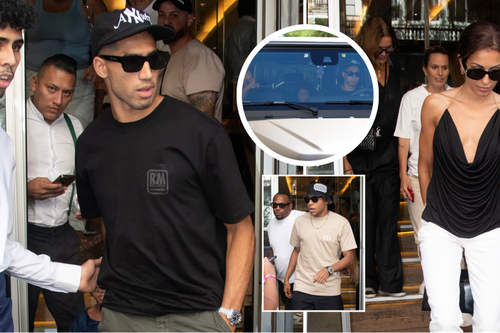 Achraf Hakimi reunites with ex-wife Hiba Abouk and Kylian Mbappé months after messy divorce