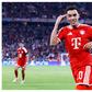 Musiala reacts to getting on the scoresheet