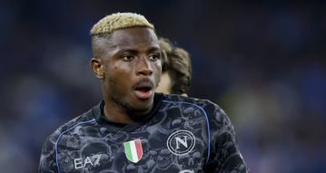 Super Eagles striker Osimhen returns to Napoli after injury scare