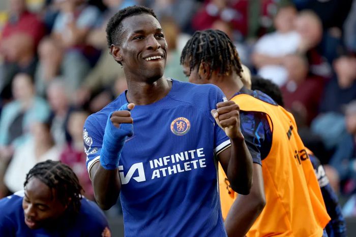 Chelsea striker Nicolas Jackson