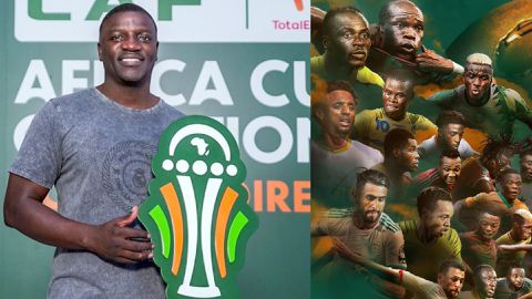 Akon joins Mikel Obi for 2023 AFCON draw
