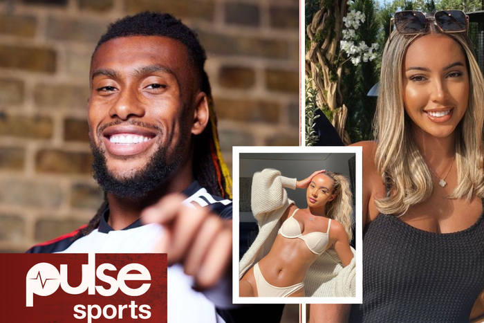 Alex Iwobi girlfriend Ellie Mae