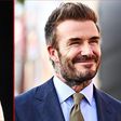 Manchester United defender Harry Maguire and David Beckham