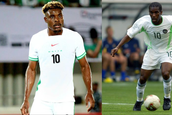 Nigerians compare Fisayo Dele-Bashiru to legend Jay-Jay Okocha after his 2nd goal helped the Super Eagles defeat the Mediterranean Knights of Libya in the AFCON 2025 qualifier.