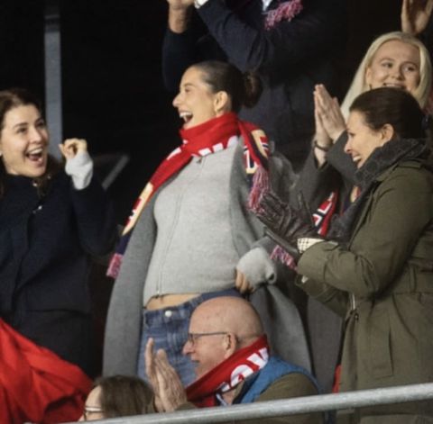 Haaland girlfriend Isabel Haugseng