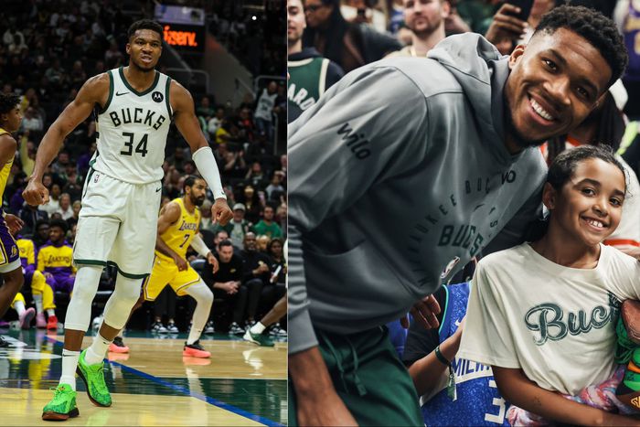 In his preseason debut, Nigerian Freak Giannis Antetokounmpo scores 20 points, gifts shoes as Bucks lose 102-107 to the Lakers