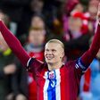 Haaland becomes Norway's all-time top scorer, breaking Juve's 90-year record