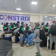 Flying Eagles received as they arrive in Nigeria following a 4-0 loss to Argentina at the U-20 FIFA World Cup.