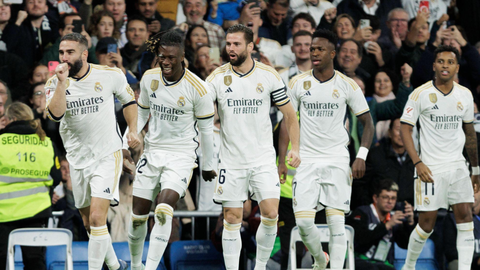 Real Madrid romp Valencia in Bellingham's absence