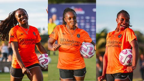 Michelle Alozie reacts to haters: Super Falcons star wins for Houston Dash at NWSL Skills Challenge